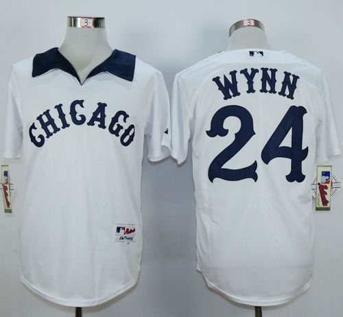 White Sox #24 Early Wynn White 1976 Turn Back The Clock Stitched MLB Jersey White Sox #24 Early Wynn White 1976 Turn Back The Clock Stitched MLB Jersey