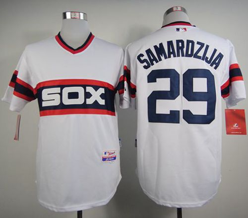 White Sox #29 Jeff Samardzija White Alternate Home Cool Base Stitched MLB Jersey White Sox #29 Jeff Samardzija White Alternate Home Cool Base Stitched MLB Jersey