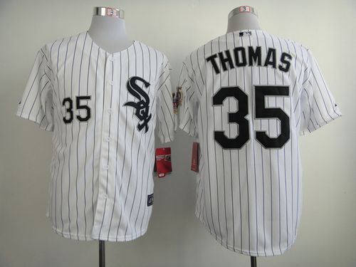 White Sox #35 Frank Thomas White w75th Anniversary Commemorative Patch Stitched MLB Jersey White Sox #35 Frank Thomas White w75th Anniversary Commemorative Patch Stitched MLB Jersey