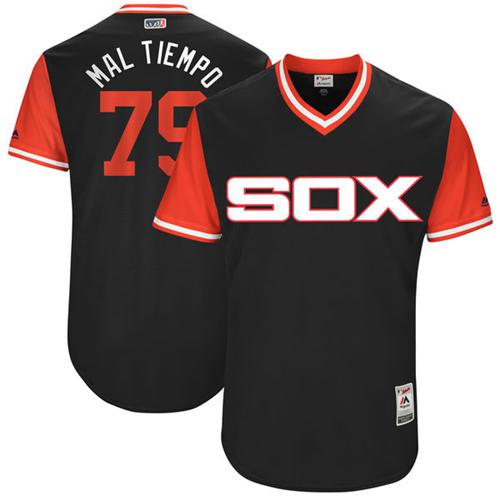 White Sox #79 Jose Abreu Black 
