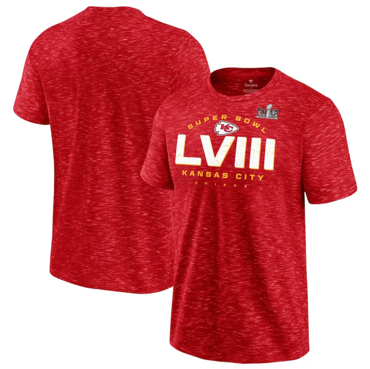Men's Kansas City Chiefs Red Super Bowl LVIII Made it T-Shirt Men's Kansas City Chiefs Red Super Bowl LVIII Made it T-Shirt