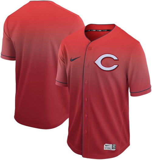 Nike Reds Blank Red Fade Authentic Stitched MLB Jersey Nike Reds Blank Red Fade Authentic Stitched MLB Jersey