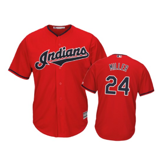 Indians #24 Andrew Miller Scarlet Alternate 2019 Cool Base Stitched MLB Jersey Indians #24 Andrew Miller Scarlet Alternate 2019 Cool Base Stitched MLB Jersey