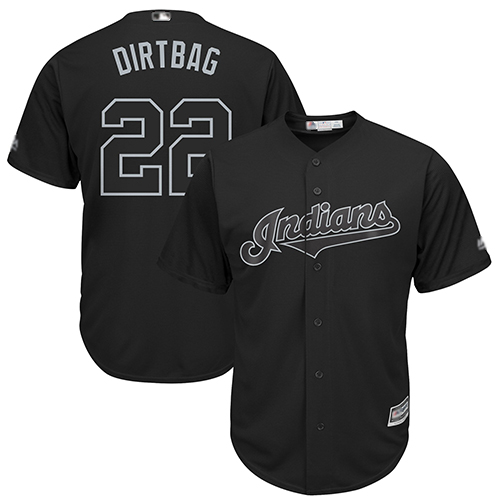 Indians #22 Jason Kipnis Black "Dirtbag" Players Weekend Cool Base Stitched MLB Jersey Indians #22 Jason Kipnis Black "Dirtbag" Players Weekend Cool Base Stitched MLB Jersey