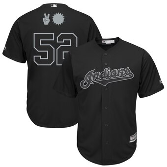 Cleveland Indians #52 Mike Clevinger Majestic 2019 Players' Weekend Cool Base Player Jersey Black Cleveland Indians #52 Mike Clevinger Majestic 2019 Players' Weekend Cool Base Player Jersey Black