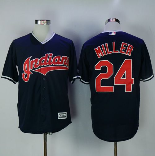 Indians #24 Andrew Miller Navy Blue New Cool Base Stitched MLB Jersey Indians #24 Andrew Miller Navy Blue New Cool Base Stitched MLB Jersey