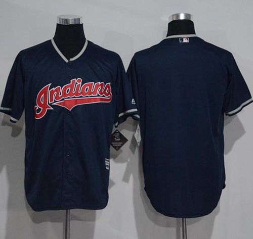 Indians Blank Navy Blue New Cool Base Stitched MLB Jersey Indians Blank Navy Blue New Cool Base Stitched MLB Jersey
