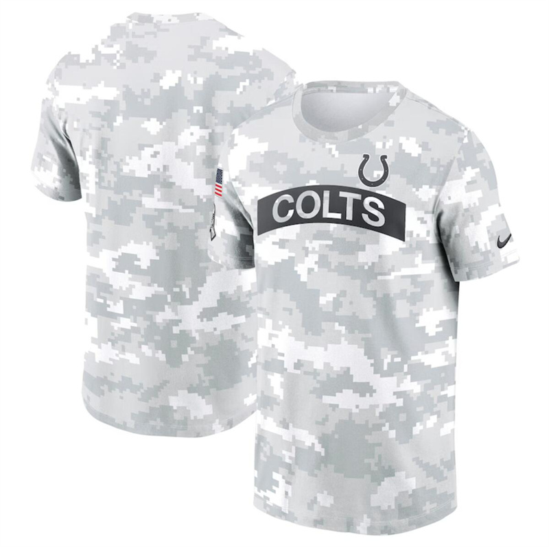 Men's Indianapolis Colts 2024 Arctic Camo Salute to Service Performance T-Shirt Men's Indianapolis Colts 2024 Arctic Camo Salute to Service Performance T-Shirt
