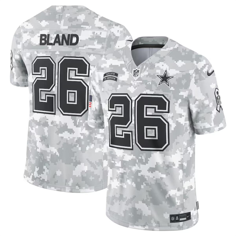 Men's Dallas Cowboys #26 DaRon Bland 2024 F.U.S.E Arctic Camo Salute to Service Limited Stitched Football Jersey Men's Dallas Cowboys #26 DaRon Bland 2024 F.U.S.E Arctic Camo Salute to Service Limited Stitched Football Jersey