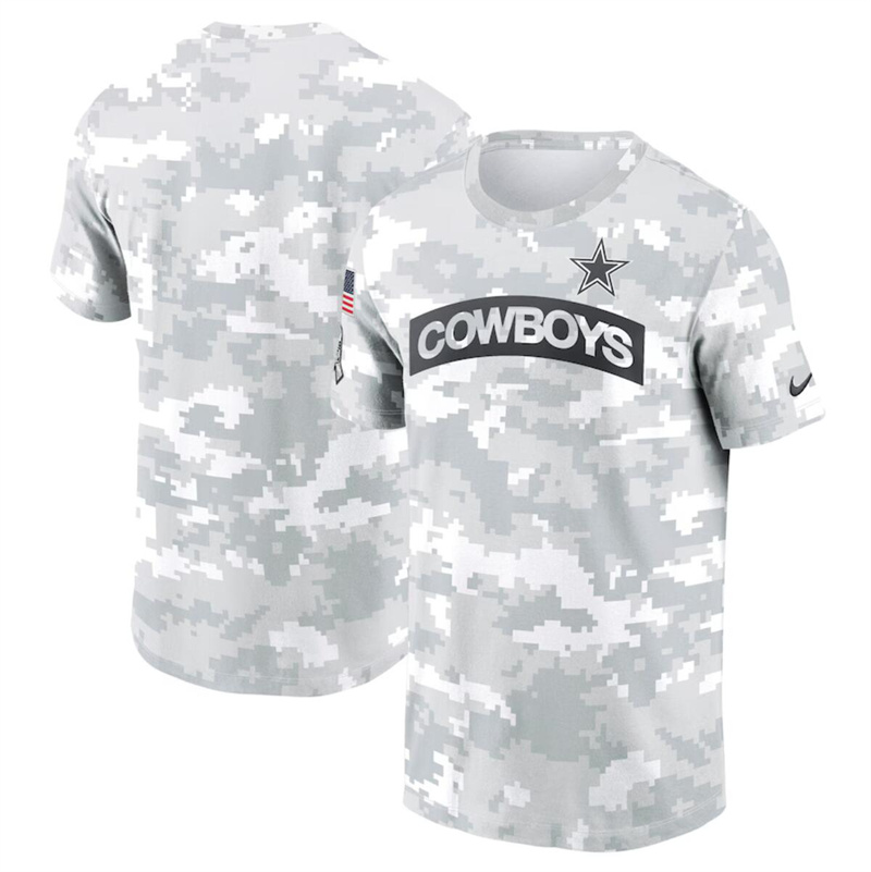 Men's Dallas Cowboys 2024 Arctic Camo Salute to Service Performance T-Shirt Men's Dallas Cowboys 2024 Arctic Camo Salute to Service Performance T-Shirt