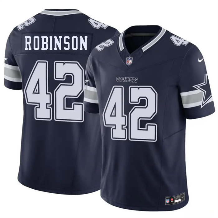 Men's Dallas Cowboys #42 Curtis Robinson Navy 2026 F.U.S.E Vapor Untouchable Limited Stitched Football Jersey