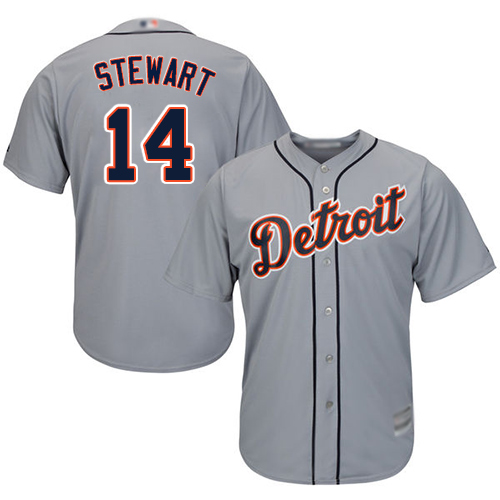 Tigers #14 Christin Stewart Grey New Cool Base Stitched MLB Jersey Tigers #14 Christin Stewart Grey New Cool Base Stitched MLB Jersey