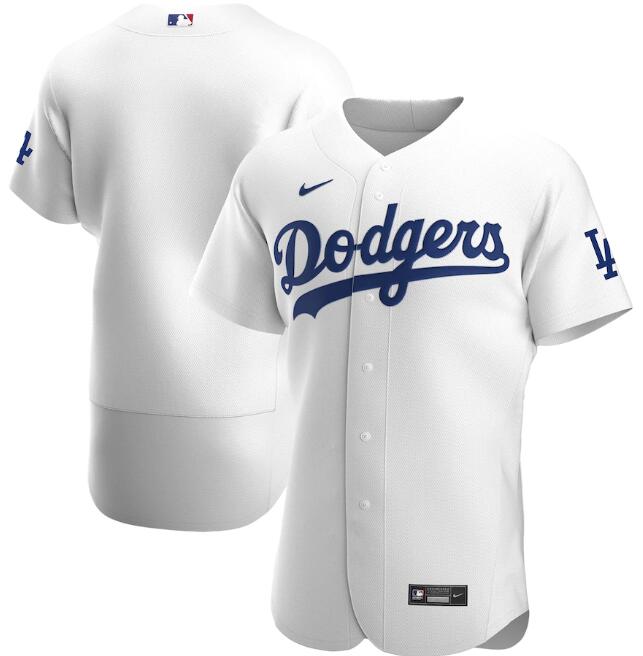 Men's Los Angeles Dodgers White MLB Flex Base Stitched Jersey Men's Los Angeles Dodgers White MLB Flex Base Stitched Jersey