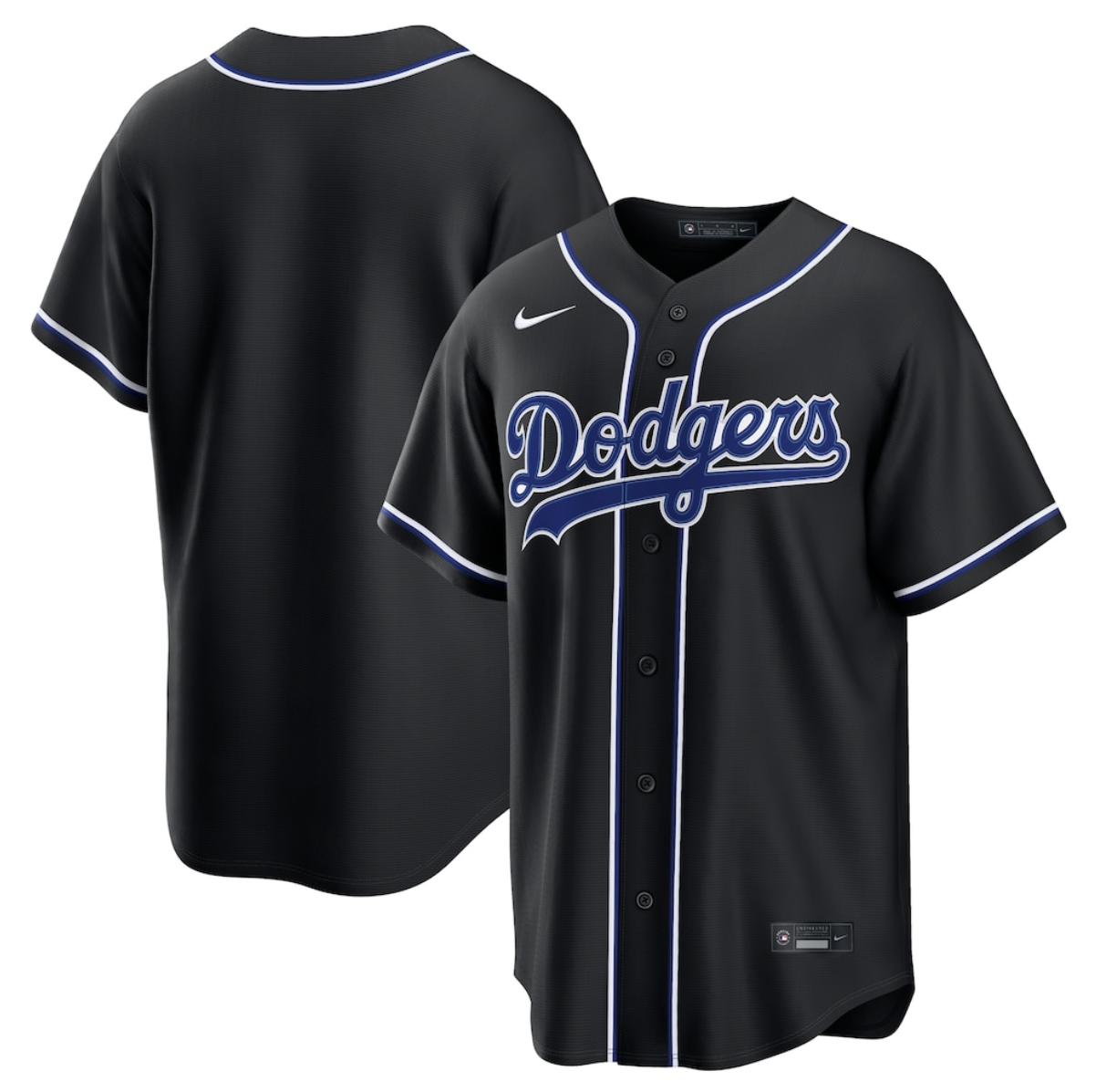 Men's Los Angeles Dodgers Blank 2026 Fashion Replica Black Out Stitched Baseball Jersey Men's Los Angeles Dodgers Blank 2026 Fashion Replica Black Out Stitched Baseball Jersey
