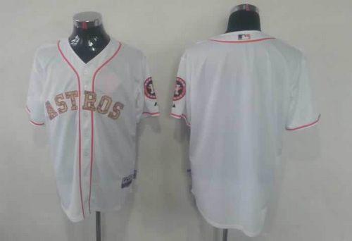 Astros Blank White USMC Cool Base Stitched MLB Jersey Astros Blank White USMC Cool Base Stitched MLB Jersey