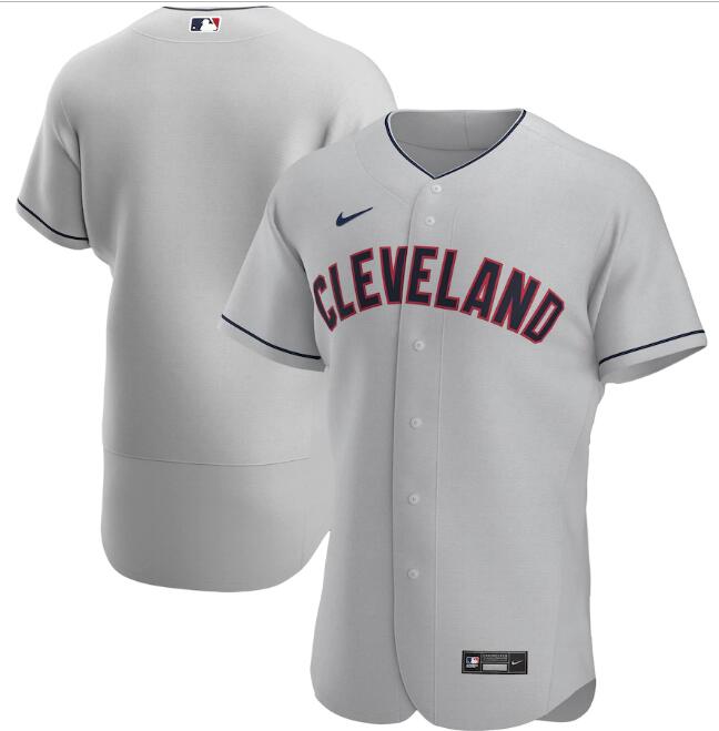Men's Cleveland Indians Blank Grey MLB Flex Base Stitched Jersey Men's Cleveland Indians Blank Grey MLB Flex Base Stitched Jersey