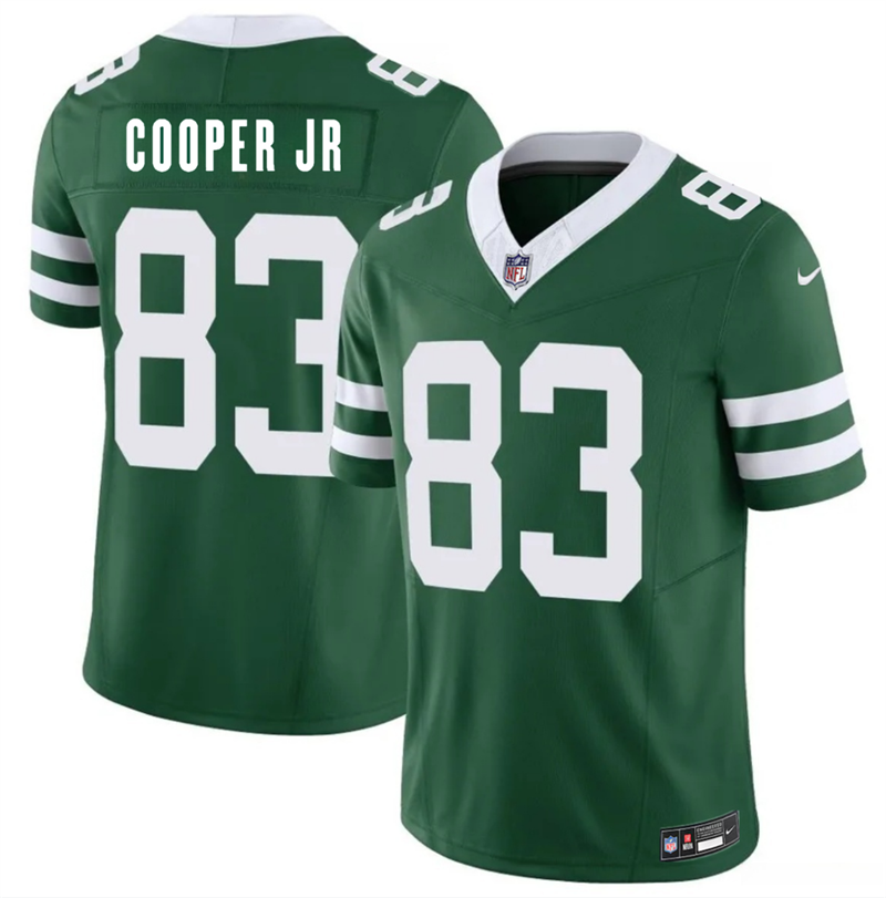 Men's New York Jets #83 Omar Cooper Jr Green 2026 Draft F.U.S.E. Vapor Untouchable Limited Stitched Jersey