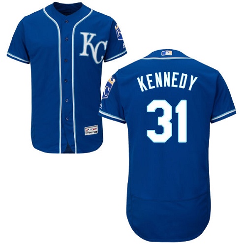 Royals #31 Ian Kennedy Royal Blue Flexbase Authentic Collection Stitched MLB Jersey Royals #31 Ian Kennedy Royal Blue Flexbase Authentic Collection Stitched MLB Jersey