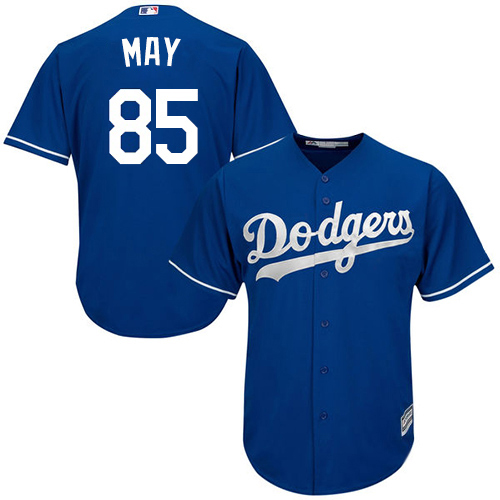 Dodgers #85 Dustin May Blue New Cool Base Stitched MLB Jersey Dodgers #85 Dustin May Blue New Cool Base Stitched MLB Jersey