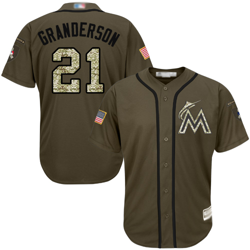 marlins #21 Curtis Granderson Green Salute to Service Stitched MLB Jersey marlins #21 Curtis Granderson Green Salute to Service Stitched MLB Jersey