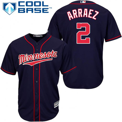 Twins #2 Luis Arraez Navy Blue Cool Base Stitched MLB Jersey Twins #2 Luis Arraez Navy Blue Cool Base Stitched MLB Jersey