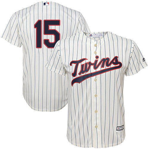 Twins #15 Jason Castro Cream Strip Cool Base Stitched MLB Jersey Twins #15 Jason Castro Cream Strip Cool Base Stitched MLB Jersey