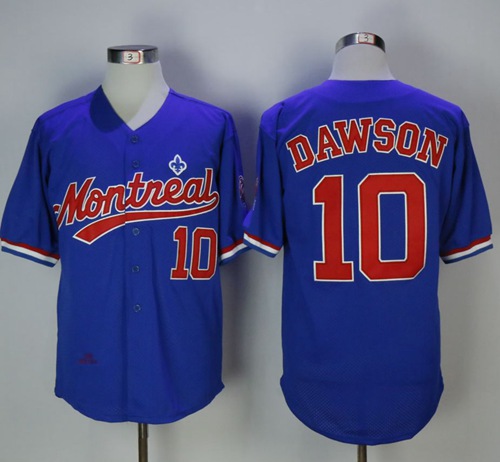 Mitchell And Ness BP Expos #10 Andre Dawson Blue Throwback Stitched MLB Jersey Mitchell And Ness BP Expos #10 Andre Dawson Blue Throwback Stitched MLB Jersey