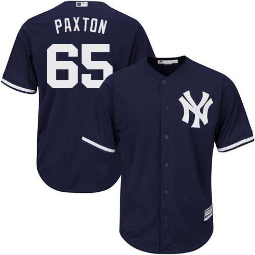 Yankees #65 James Paxton Navy Blue New Cool Base Stitched MLB Jersey Yankees #65 James Paxton Navy Blue New Cool Base Stitched MLB Jersey