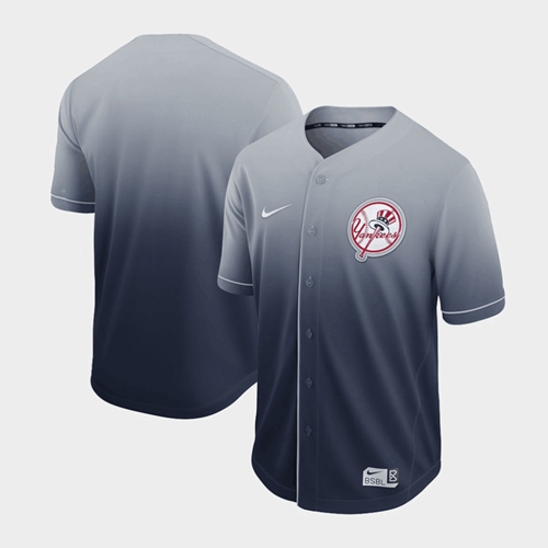 Nike Yankees Blank Navy Fade Authentic Stitched MLB Jersey Nike Yankees Blank Navy Fade Authentic Stitched MLB Jersey