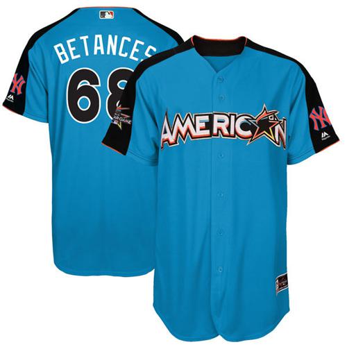 Yankees #68 Dellin Betances Blue 2017 All-Star American League Stitched MLB Jersey Yankees #68 Dellin Betances Blue 2017 All-Star American League Stitched MLB Jersey