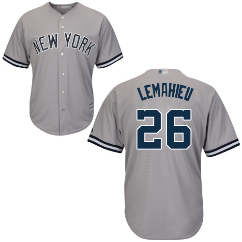 Yankees #26 DJ LeMahieu Grey New Cool Base Stitched MLB Jersey Yankees #26 DJ LeMahieu Grey New Cool Base Stitched MLB Jersey