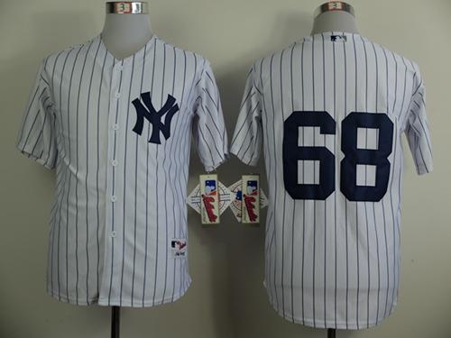 Yankees #68 Dellin Betances White Stitched MLB Jersey Yankees #68 Dellin Betances White Stitched MLB Jersey