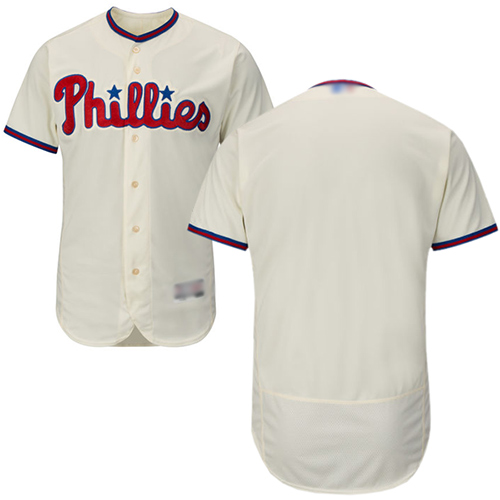 Phillies Blank Cream Flexbase Authentic Collection Stitched MLB Jersey Phillies Blank Cream Flexbase Authentic Collection Stitched MLB Jersey