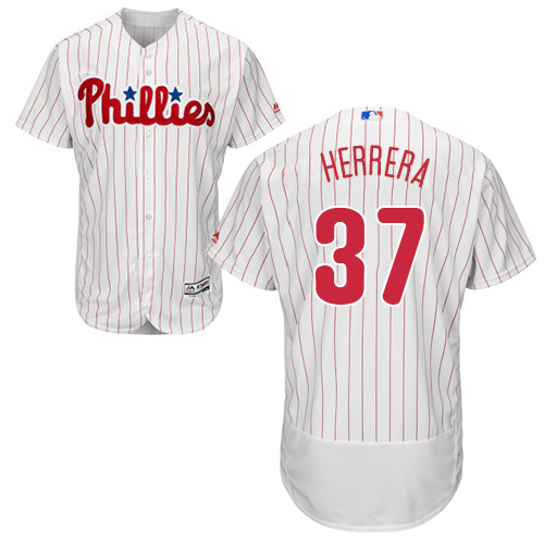 Phillies #37 Odubel Herrera White(Red Strip) Flexbase Authentic Collection Stitched MLB Jersey Phillies #37 Odubel Herrera White(Red Strip) Flexbase Authentic Collection Stitched MLB Jersey