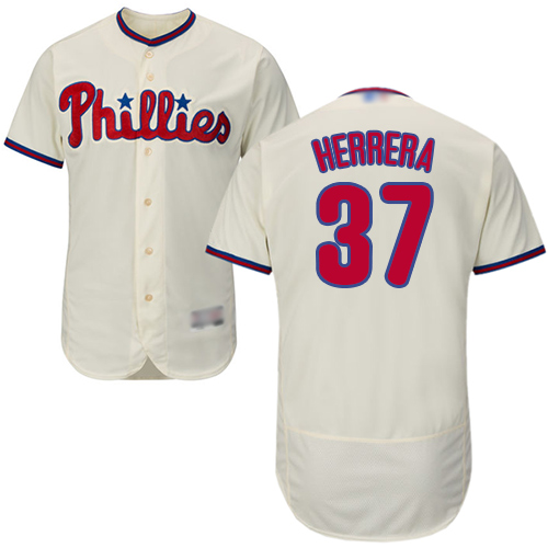 Phillies #37 Odubel Herrera Cream Flexbase Authentic Collection Stitched MLB Jersey Phillies #37 Odubel Herrera Cream Flexbase Authentic Collection Stitched MLB Jersey