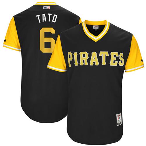 Pirates #6 Starling Marte Black 