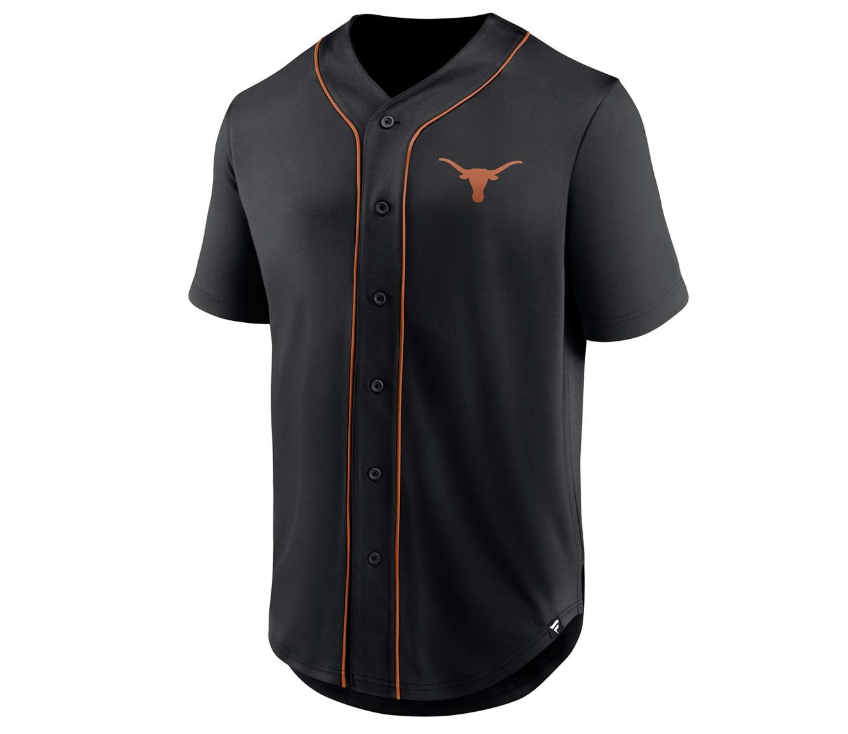 Men's Texas Longhorns SP Start Baseball Jersey Men's Texas Longhorns SP Start Baseball Jersey