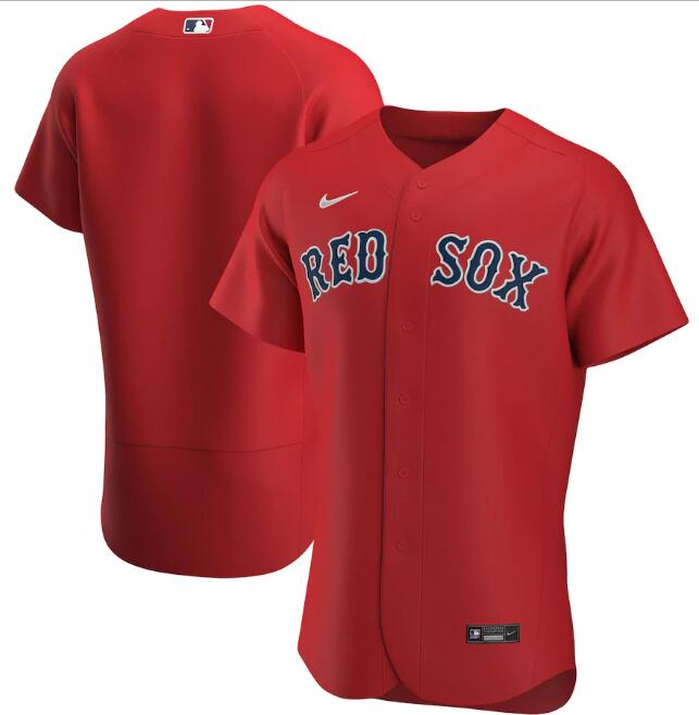 Men's Boston Red Sox Blank Red MLB Flex Base Stitched Jersey Men's Boston Red Sox Blank Red MLB Flex Base Stitched Jersey