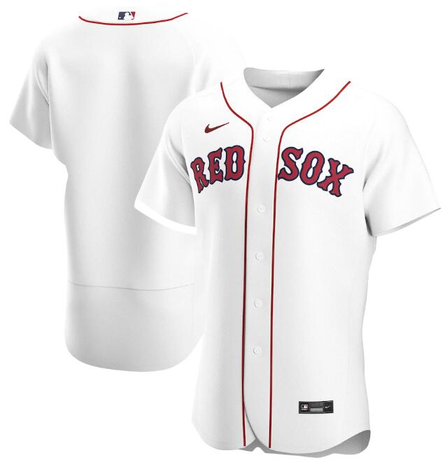 Men's Boston Red Sox Blank White MLB Flex Base Stitched Jersey Men's Boston Red Sox Blank White MLB Flex Base Stitched Jersey