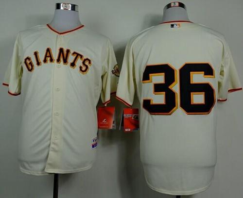 Giants #36 Gaylord Perry Cream Home Cool Base Stitched MLB Jersey Giants #36 Gaylord Perry Cream Home Cool Base Stitched MLB Jersey