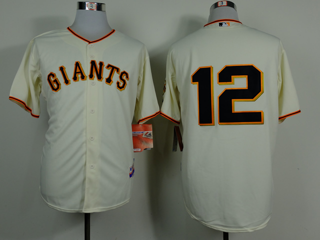 Giants #12 Joe Panik Cream Home Cool Base Stitched MLB Jersey Giants #12 Joe Panik Cream Home Cool Base Stitched MLB Jersey