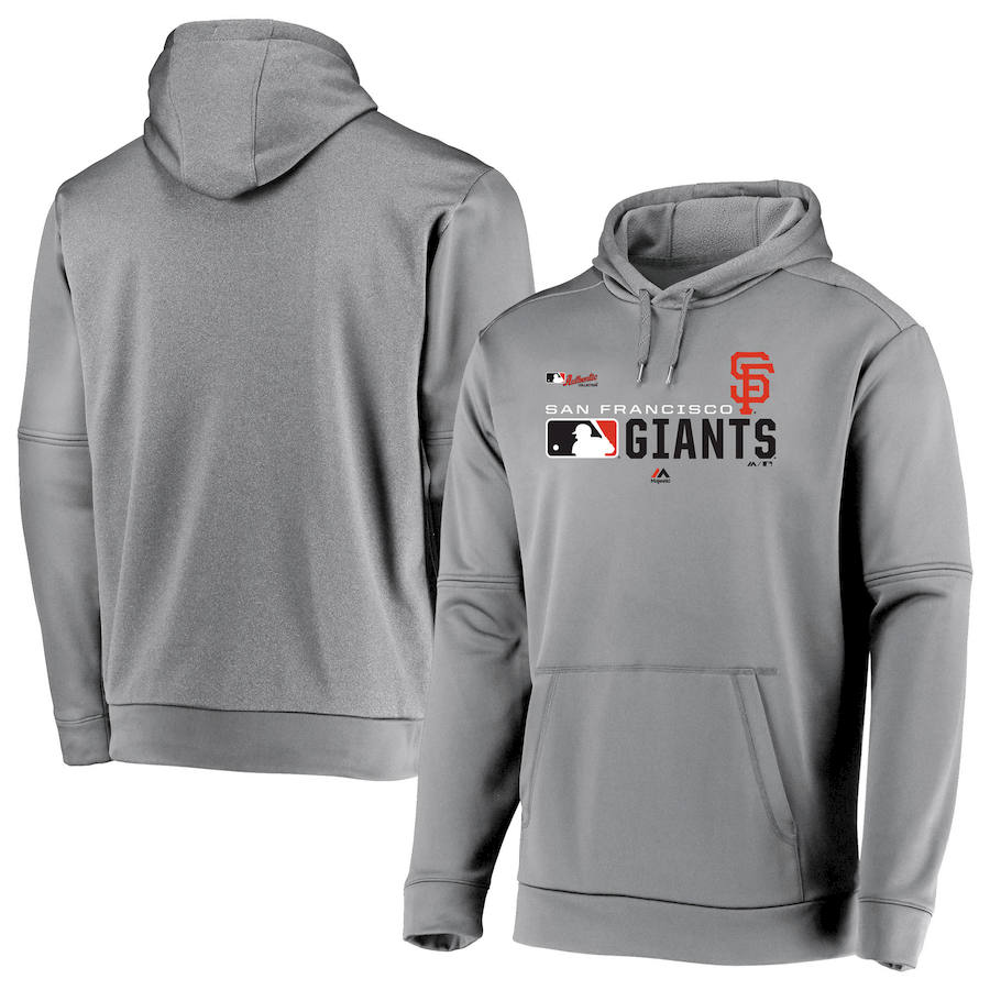 San Francisco Giants Majestic Authentic Collection Team Distinction Pullover Hoodie Platinum San Francisco Giants Majestic Authentic Collection Team Distinction Pullover Hoodie Platinum