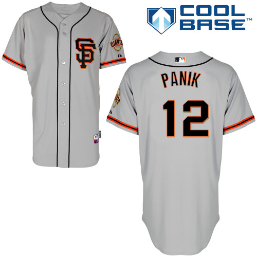 Giants #12 Joe Panik Grey Road 2 Cool Base Stitched MLB Jersey Giants #12 Joe Panik Grey Road 2 Cool Base Stitched MLB Jersey