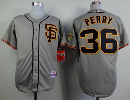Giants #36 Gaylord Perry Grey Cool Base Stitched MLB Jersey Giants #36 Gaylord Perry Grey Cool Base Stitched MLB Jersey