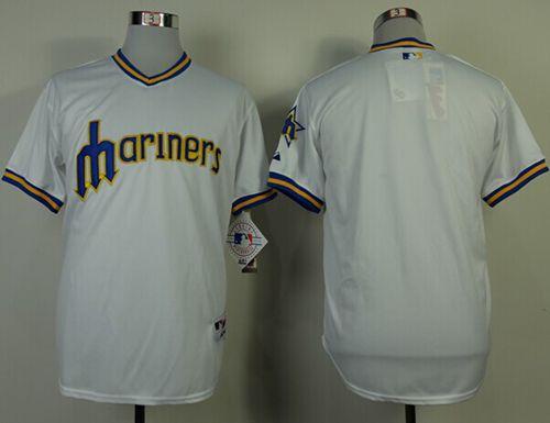 Mariners Blank White 1979 Turn Back The Clock Stitched MLB Jersey Mariners Blank White 1979 Turn Back The Clock Stitched MLB Jersey