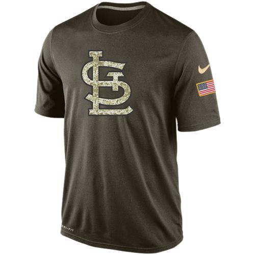 Men's St.Louis Cardinals Salute To Service Nike Dri-FIT T-Shirt Men's St.Louis Cardinals Salute To Service Nike Dri-FIT T-Shirt