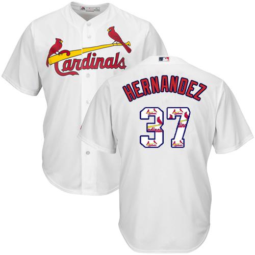 Cardinals #37 Keith Hernandez White Team Logo Fashion Stitched MLB Jersey Cardinals #37 Keith Hernandez White Team Logo Fashion Stitched MLB Jersey