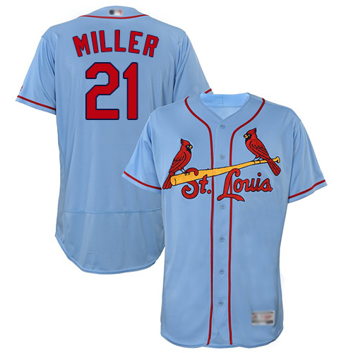 Cardinals #21 Andrew Miller Light Blue Flexbase Authentic Collection Stitched MLB Jersey Cardinals #21 Andrew Miller Light Blue Flexbase Authentic Collection Stitched MLB Jersey