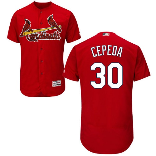 Cardinals #30 Orlando Cepeda Red Flexbase Authentic Collection Stitched MLB Jersey Cardinals #30 Orlando Cepeda Red Flexbase Authentic Collection Stitched MLB Jersey