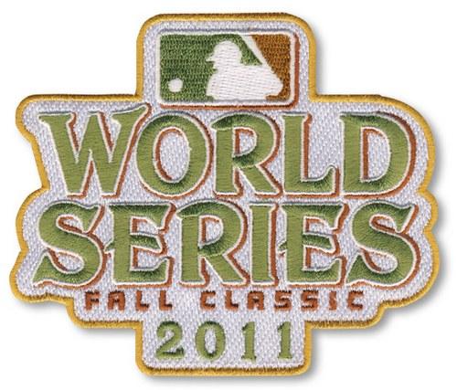 Stitched 2011 MLB World Series Logo Jersey Sleeve Patch Fall Classic St. Louis Cardinals vs Texas Rangers Stitched 2011 MLB World Series Logo Jersey Sleeve Patch Fall Classic St. Louis Cardinals vs Texas Rangers